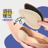 Sapatos de Salto Alto de Couro Genuíno Látex Almofadas para Metatarso para Mulheres, Antiderrapantes, Respiráveis, Palmilhas Absorventes de Suor, Almofadas Meias Anti-Desgaste, Palmilhas Anti-Dor Atacado