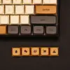 Brillo Temática Inglesa Color Simple Contrastante Xda Altamente Cinco Caras Sublimación Keycap 125 Teclas Simple y Creativo Se Puede Personalizar