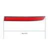 1T0945105A para Volkswagen Touran 1t1 1t2 2007-2010 Refletor de Para-choque Vermelho