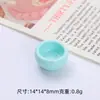 Bule Tridimensional Pequeno Xícara de Chá Criativa Brinquedo Alimentício Desenho Animado Acessórios de Joia DIY Pacote de Material de Acessórios Pequenos de Resina com Cola de Creme