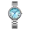 Nuevo Reloj Pequeño de Esfera de Aspecto Elevado para Mujer Nicho Simple Gama Alta Retro Estilo Hong Kong Correa de Acero Versátil Cuarzo Reloj para Mujer