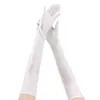 Luvas femininas de verão finas de elastano direto da fábrica 55cm protetor solar para andar luvas de condução luvas decorativas para casamento