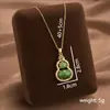 Comercio Exterior de Amazon Venta Caliente Collar de Acero de Titanio Temperamento Femenino Circonita Microincrustada Personalidad Cadena para Clavícula de Alto Sentido Colección Joyería