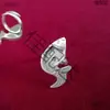 Joyería Artesanal Étnica Miao de Guizhou Accesorios de Bordado Miao Base para Anillo de Plata Miao DIY Montura para Incrustar Piezas Bordadas Base para Anillo