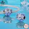 Aifuluo Serie Original de Buena Suerte Cuentas de Amazonita Plata de Ley S925 Cuentas Sueltas Accesorios para Joyería DIY Combinación