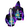 Sudadera con Capucha y Cremallera 3D New Game Gorilla Tag para Adultos y Niños Estampado