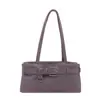 Hebilla de cinturón de diseño de nicho transfronterizo, bolsa de hombro para axilas para mujer, bolsa baguette popular de moda de gran capacidad para el día a día