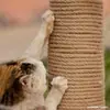 Corda de cânhamo artesanal material DIY arranhador para gatos linha de corda grossa de cânhamo decoração de tubo de água corda fina corda de amarração resistente ao desgaste