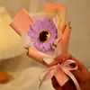 8 de Março Festival da Deusa das Mulheres Dia das Mães Simulação Buquê de Sabonetes Girassol Caixa de Presente de Mão com Flores Combinadas para Presente