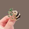 Broche Corsage Transfronterizo de Moda para Mujer, Broche de Mariposa Anti-Exposición, Corsage Nicho de Alta Gama Nuevo Estilo