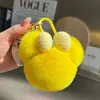 Lindo Llavero Colgante de Coche de Mickey Hecho de Piel de Conejo Rex, Juguete de Peluche Decoración para Mochila de Panda, Venta al por Mayor desde Fabricante