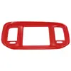 O anel decorativo da moldura de navegação do controle central é adequado para acessórios de modificação de carro Dodge New War Horse Charger de 16-21