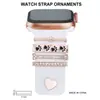 Adecuado para hebilla de Apple Watch Correa de silicona con banda de reloj incrustada de diamantes Hebilla de pasador de diseño original para iWatch