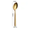 Acero Inoxidable 304 Vajilla Occidental Cuchillo, Tenedor, Cuchara de Estilo Romano, Cuchara de Servir, Espátula para Pasteles, Cuchillo para Mantequilla, Utensilios de Servicio para Restaurante