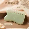 Fábrica Hongxing Peine Masajeador Peine de Jade Peine Rascador de Jade de Dientes Anchos Grandes Peine de Salud Masajeador de Jade al por Mayor