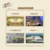 Papel de rollo grande Qingfeng tres capas 200 metros propiedad hotelera baño rollo de papel grande rollo de papel grande papel higiénico caja completa de 12 rollos entrega