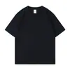 Camiseta de Algodão Puro Pesado 250g Personalizada com Logo Marca da Moda Camiseta Cultural Evento Manga Curta Gola Redonda Ombro Caído com Texto Impresso