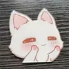 Broche de acrílico de gato coreano e americano fofo, emblema de patch de animal de desenho animado, acessório de pino para bolsa, pequeno ornamento