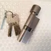 Cilindro de Cerradura Pequeño Doméstico 70 para Puertas de Dormitorio, Puertas de Madera Maciza, Cuerpo de Cerradura de Cobre Sólido, Juego de Cerradura de Puerta Tradicional