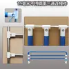 Conectores de Tubo de Aço Inoxidável, Acessórios para Cabides e Prateleiras, Fixadores de Link, Braçadeiras Circulares para Tubo, Conectores de Duas Vias em Forma de T