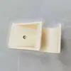 Accesorios para tubos de 28 mm, clips de escritorio de plástico para tubos livianos, soportes de tubo de un solo lado, portaetiquetas, abrazaderas de conexión