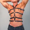 YSF Produtos para Adultos Transfronteiriços Arnês de Couro Masculino Adereços de Performance Bondage Em Estoque