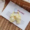 Mini scrunchie de estilo coreano para el cabello de niños, estilo pastoral, para que las niñas se recojan el cabello, banda elástica gruesa de dos dedos para el cabello