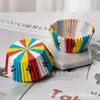 El Fabricante Suministra Capacillos de Papel para Pasteles, Papel a Prueba de Grasa de Grado Alimenticio, Vasos de Degustación y Tapetes de Papel para Pasteles de Arroz al Vapor