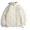 Nueva Chaqueta de Lana de Cordero de Moda Versátil Holgada para Hombre Otoño e Invierno 2025 Chaqueta Estampada de Moda Casual Mujer