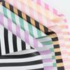 En stock mayoreo impermeable nuevo papel para envolver flores material para ramo coreano papel para envolver rayas verticales blanco liso papel para envolver flores