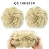 Anel de Cabelo Cacheado Fofo Colorido Realista e Moderno para Comércio Exterior, Penteado de Noiva Estilo Coque, Acessório de Cabelo, Anel para Cabelo Cacheado