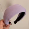 Diadema de Punto Rayada de Colores Caramelo con Ala Ancha, Simple y Versátil, Adecuada para Salidas Diarias, Nuevo Estilo de Accesorio para el Cabello