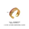 Loja de Ouro Estilo Novo Chinês Banhado a Ouro Cravejado de Diamantes Trançado Colar Atrai-Riqueza Novo Design de Espiga de Trigo Conjunto de Corrente Atacado