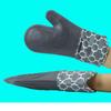 Guantes Populares de Silicona Resistentes a Altas Temperaturas Aislamiento Antiescaldaduras Horno Microondas Cocina Aislamiento Guantes de Silicona Antiescaldaduras