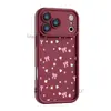 Macaron lazo de color claro corazón manzana 18pro funda protectora iPhone17 carcasa degradada fábrica original venta al por mayor