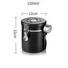 Lata Selada para Café Lata de Aço Inoxidável para Armazenamento de Pó de Café Válvula de Exaustão Unidirecional Lata de Armazenamento para Grãos de Café Chá