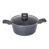 Amazon Conjunto de Utensílios de Cozinha Personalizados de Pedra Médica Panela Universal para Sopa Antiaderente Frigideira para Bife Fabricante Atacado