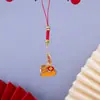 Colgante Zodiaco Año Nuevo del Caballo Aleación Llavero de Poni Colgante Hilo Rojo Teléfono USB Flash Drive Adorno Venta al por Mayor