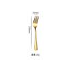 Amazon 1010 Cuchillo de Acero Inoxidable Tenedor Cuchara Cuchillo para Bistec Tenedor Hotel Restaurante Occidental Cuchara de Café Cuchara para Helado Pala para Pastel