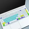 Aplicable a película de teclado de portátil Dell caja de viaje G15 15.6 pulgadas libro de juegos 12ª generación i5 cubierta antipolvo cóncava-convexa