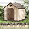Caseta para Perros Exterior Perro Mediano Todas las Estaciones Resistente al Frío y a la Lluvia Mascota Invierno Casa para Perros Casa Casa para Perros Exterior Impermeable