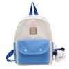 Mochila Infantil Nova de Verão 2026 Moda Tecido Oxford Mochila Color-Blocking Jardim de Infância Crianças Temporada Volta às Aulas Mochila Escolar