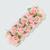 Flor de Simulação Rosa Fileira Longa de Flores Arranjo de Cena de Floresta Cena de Casamento Flores Artificiais Quente da Amazonia Fileira de Rosas