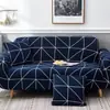 Funda de Sofá Elástica Todo Incluido Cuatro Estaciones Leche de Seda Elástica Estampada Funda de Sofá Combinación Individual y Doble Funda de Sofá para el Hogar