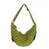 Bolso Bandolera Estilo Fresco y Dulce para Mujer Transfronterizo Nueva Moda Lunares Bolso de Hombro Único Nicho Versátil Casual Bolso Dumpling