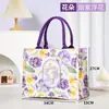 Bolsa de Lona Tote con Recubrimiento Impermeable Laminado, Bolsa de Compras de Gran Capacidad, En Stock, Disponible para Impresión de Logo