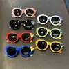 Gafas de Sol Polarizadas Ovaladas de Moda de Dinosaurio Pequeño para Niños Gafas para Fiesta de Cumpleaños de Niñas Divertidas Decorativas Foto Transfronterizo