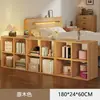 Estante, prateleira de armazenamento de piso, estante divisória semi-fechada para quarto ao lado da cama, armário de armazenamento, armário de grade, armário de oito compartimentos