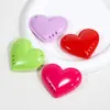 Colgante de Corazón Acrílico Colgante Chapado Cadena de Teléfono Móvil Llavero Material Joyería DIY Pequeños Accesorios Venta al por Mayor