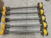 Tambor de rolo revestido fixo, suporte de rolo feito de poliuretano resistente ao desgaste, borracha de uretano, silicone resistente a altas temperaturas, rolo sem acionamento